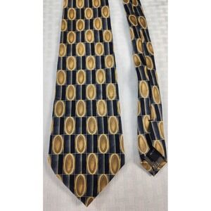 Today's Man 100%‎ Silk Geometric Design Hand Made Men's Tie
